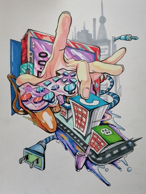 漫畫與插畫 從手繪到設計的藝術之旅